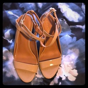 Calvin Klein Taupe Heels